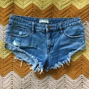 Denim Cutoffs by Free People